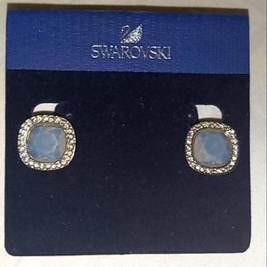 Swarovski Crystal Clip On Earrings